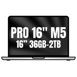 Apple MacBook Pro 16 M5 Max 36GB 2TB SSD Plata